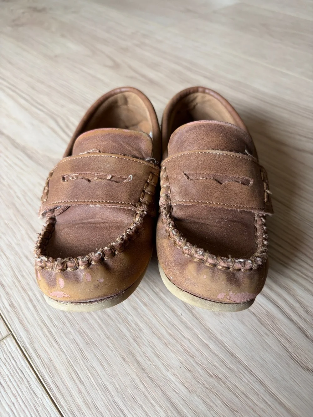 Cat & Jack Brown Moccasin Loafers